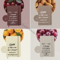 Agende din fructe, personalizate cu mesaj crestin Agende din fructe, personalizate cu mesaj crestin